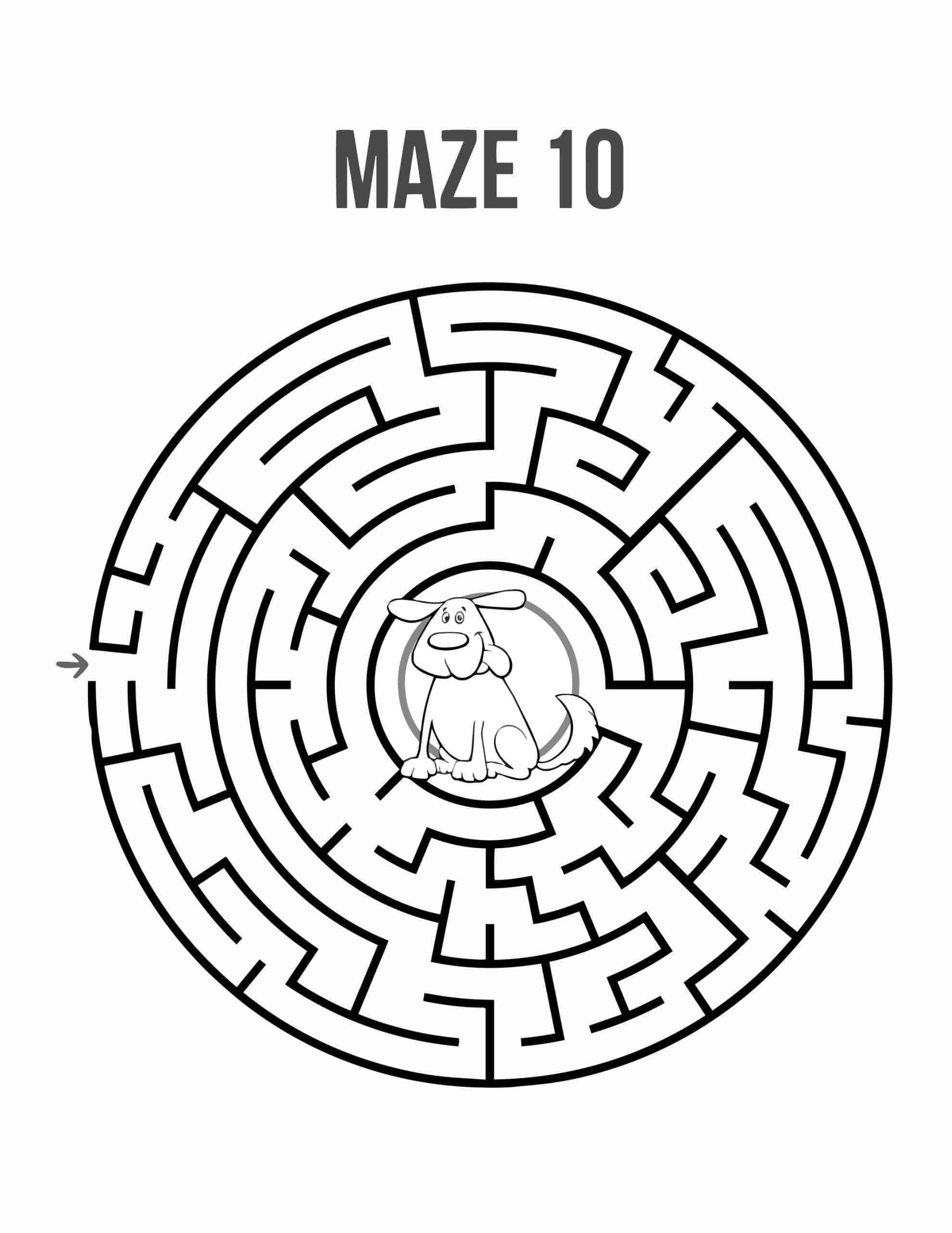 circle maze
