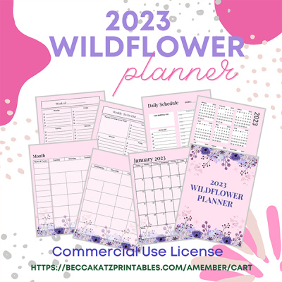 2023 Wildflower Planner
