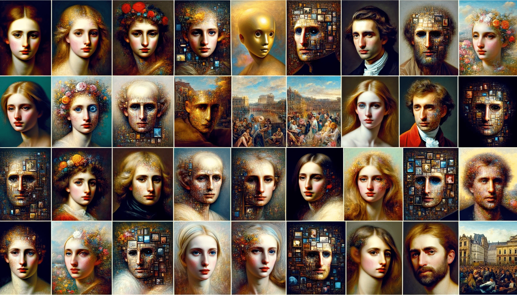 AI generated portraits